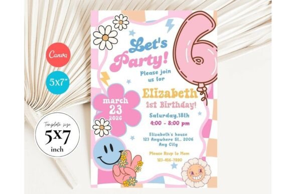 Birthday Invitation Template 186