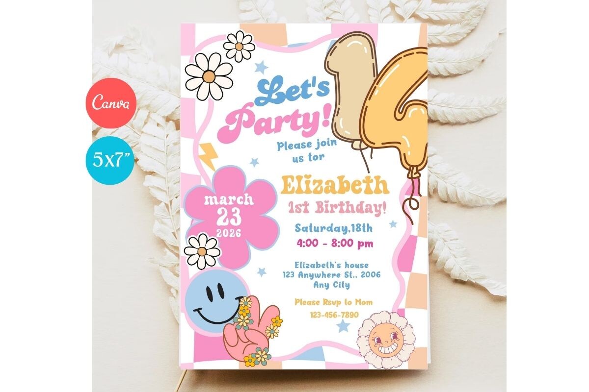 Birthday Invitation Template 195