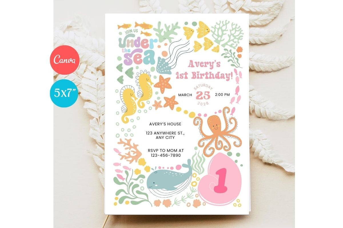 Birthday Invitation Template 202