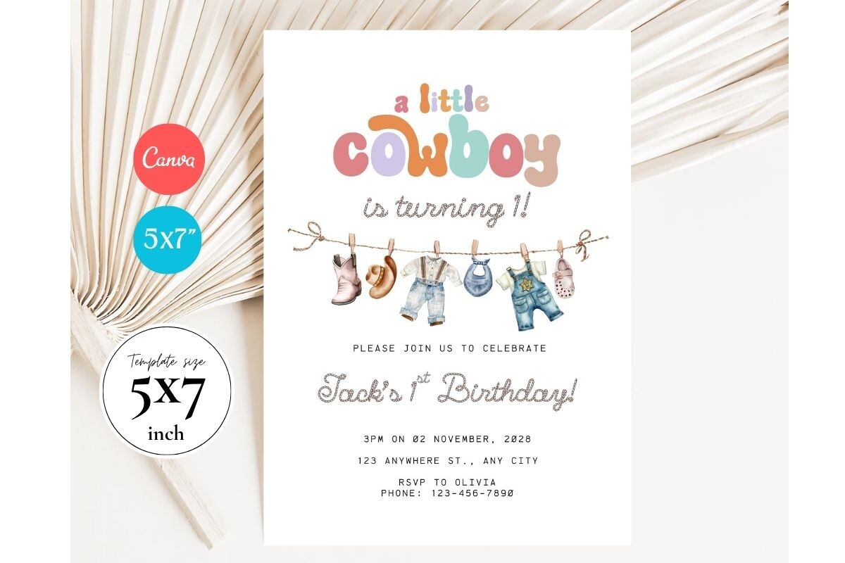Birthday Invitation Template 205
