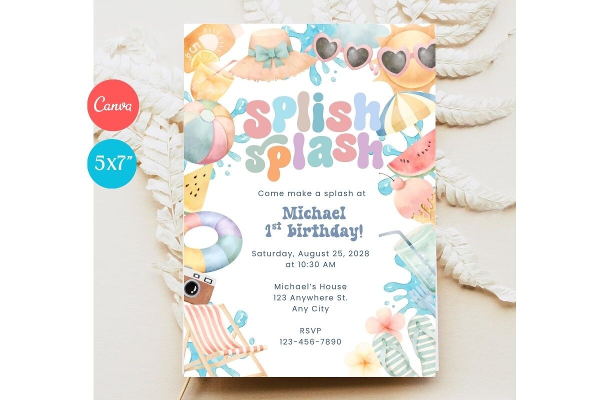 Birthday Invitation Template 254