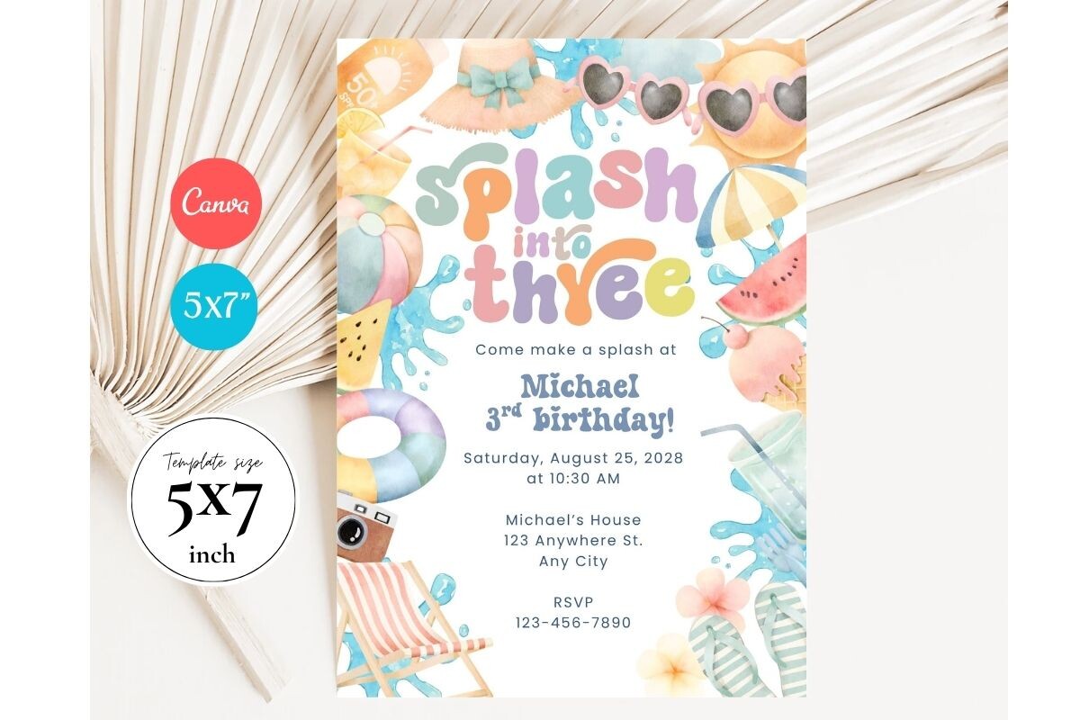 Birthday Invitation Template 257