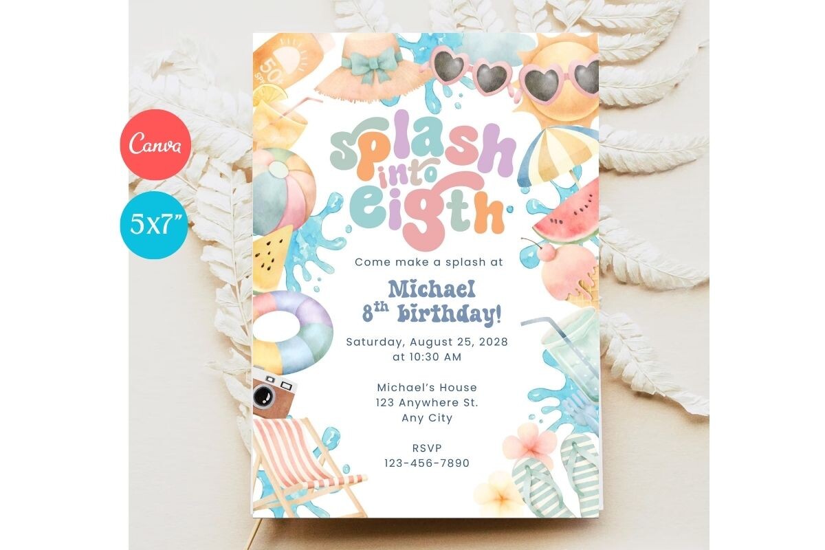 Birthday Invitation Template 262