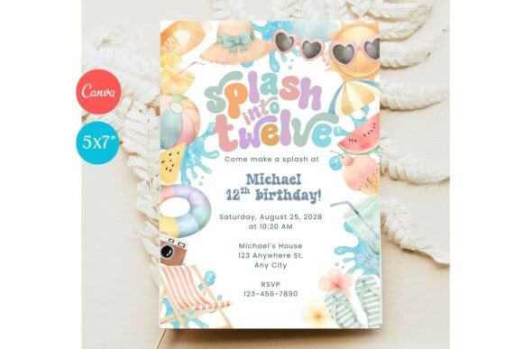 Birthday Invitation Template 266