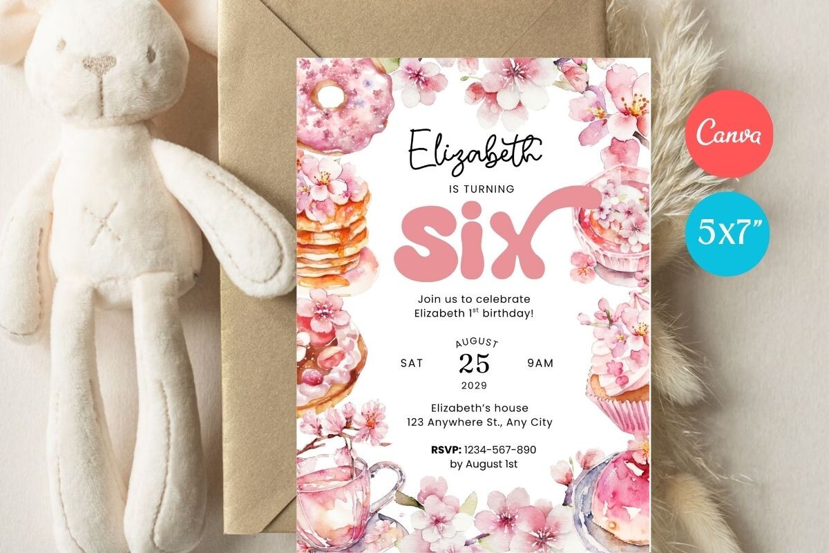 Birthday Invitation Template 296