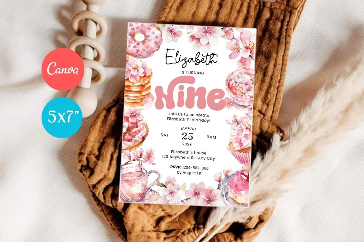 Birthday Invitation Template 299