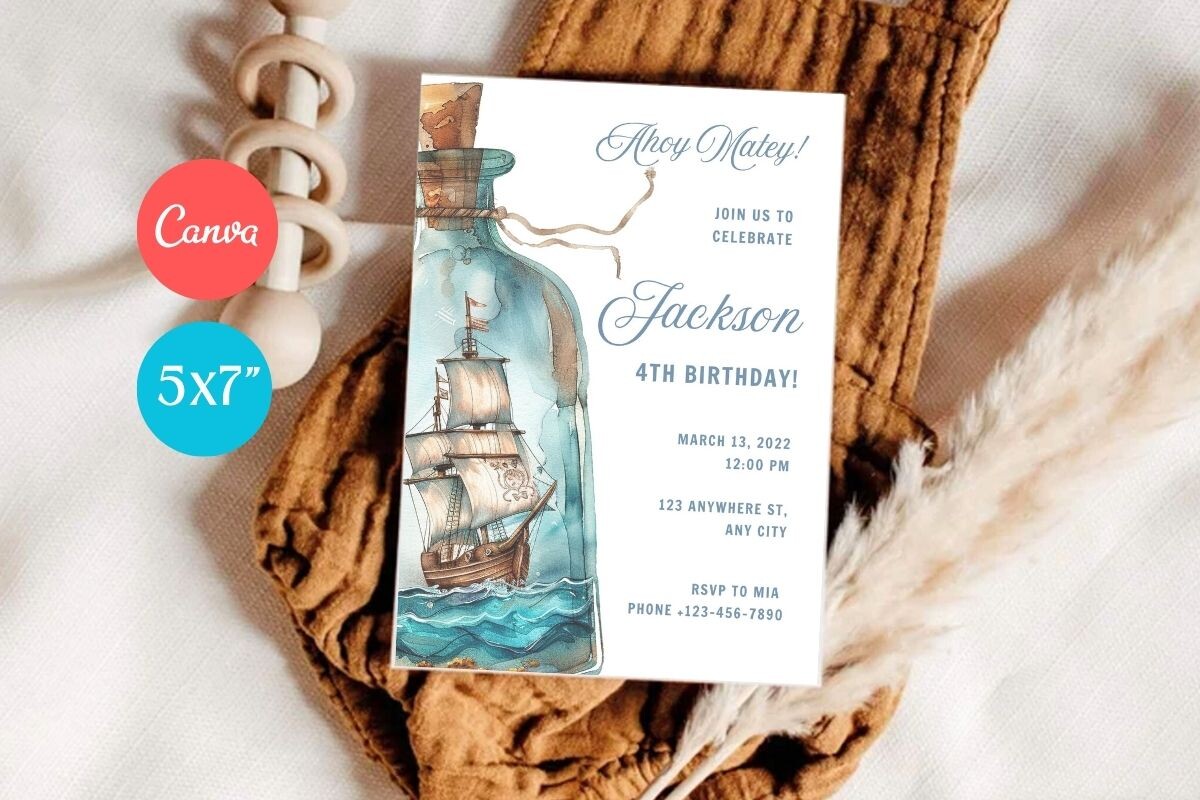 Birthday Invitation Template 3