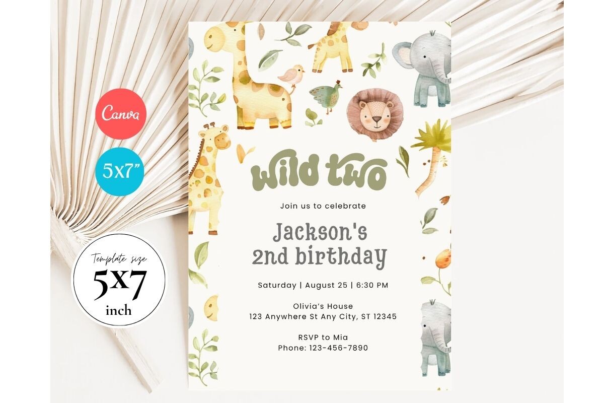 Birthday Invitation Template 301