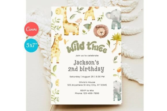 Birthday Invitation Template 302