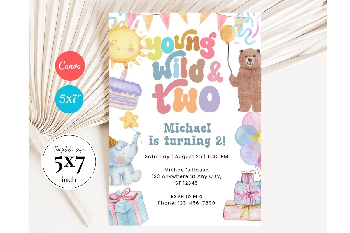 Birthday Invitation Template 321