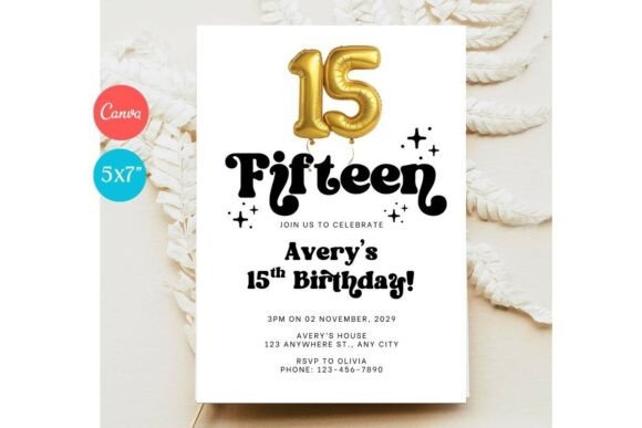 Birthday Invitation Template 330