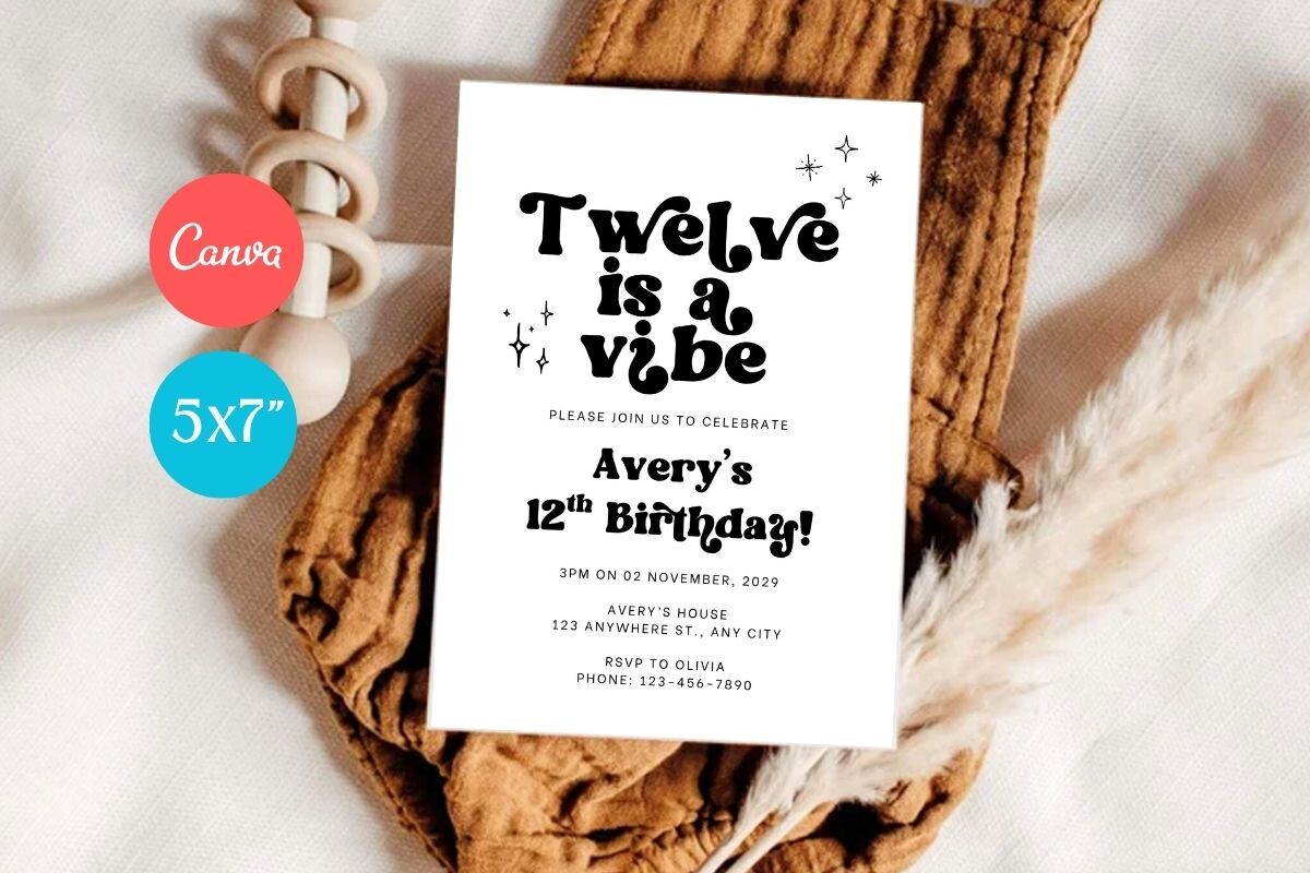 Birthday Invitation Template 335