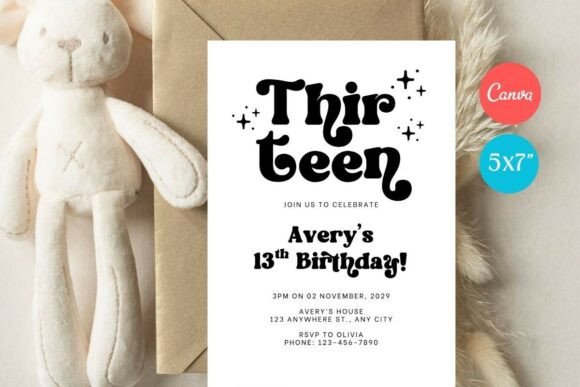 Birthday Invitation Template 336
