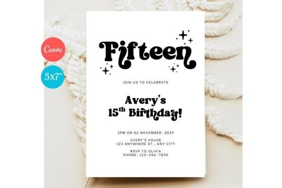 Birthday Invitation Template 338