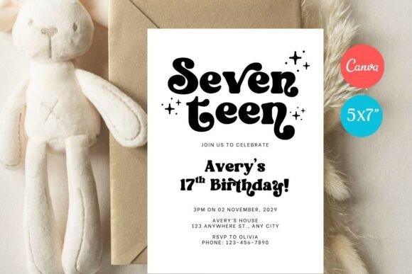 Birthday Invitation Template 340
