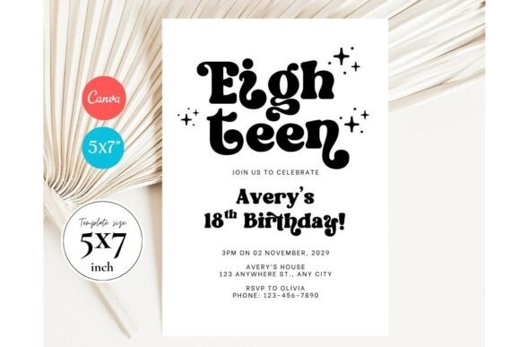 Birthday Invitation Template 341