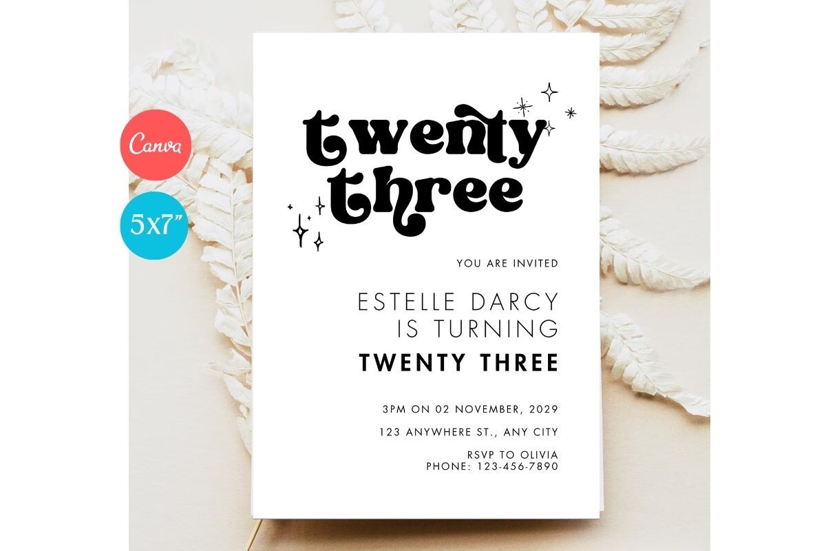 Birthday Invitation Template 346