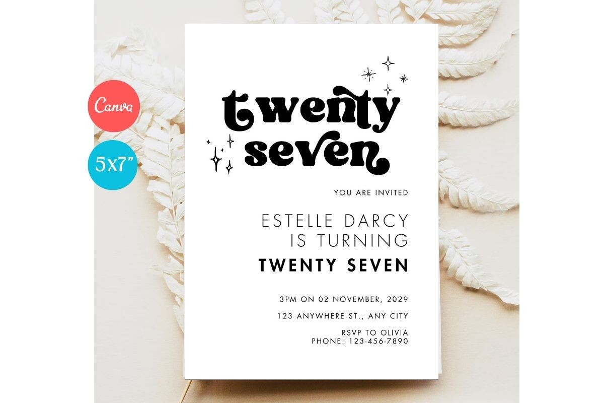 Birthday Invitation Template 350