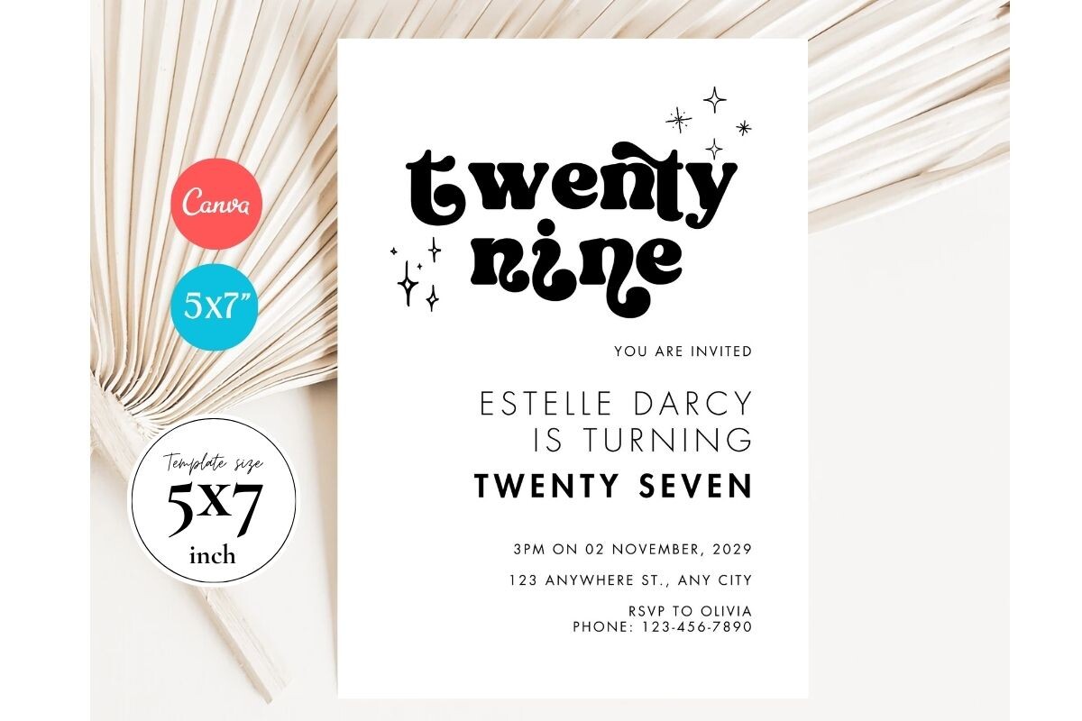 Birthday Invitation Template 353