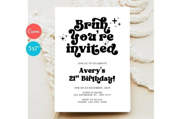 Birthday Invitation Template 354