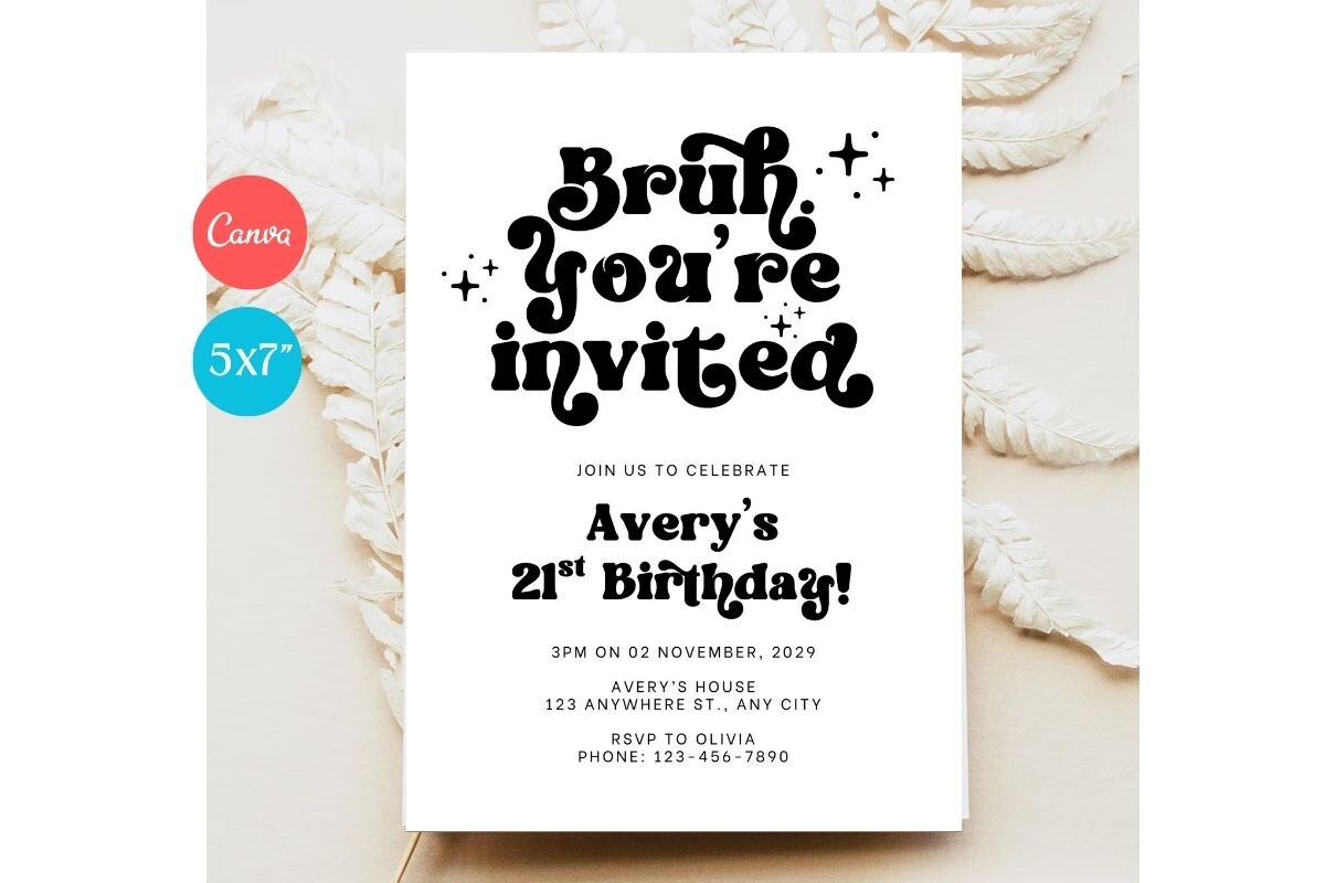 Birthday Invitation Template 354