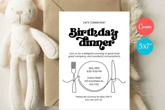 Birthday Invitation Template 384