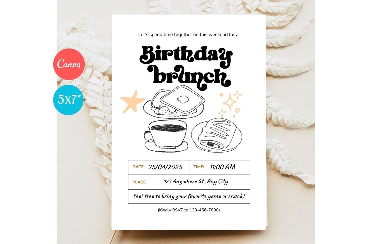 Birthday Invitation Template 386