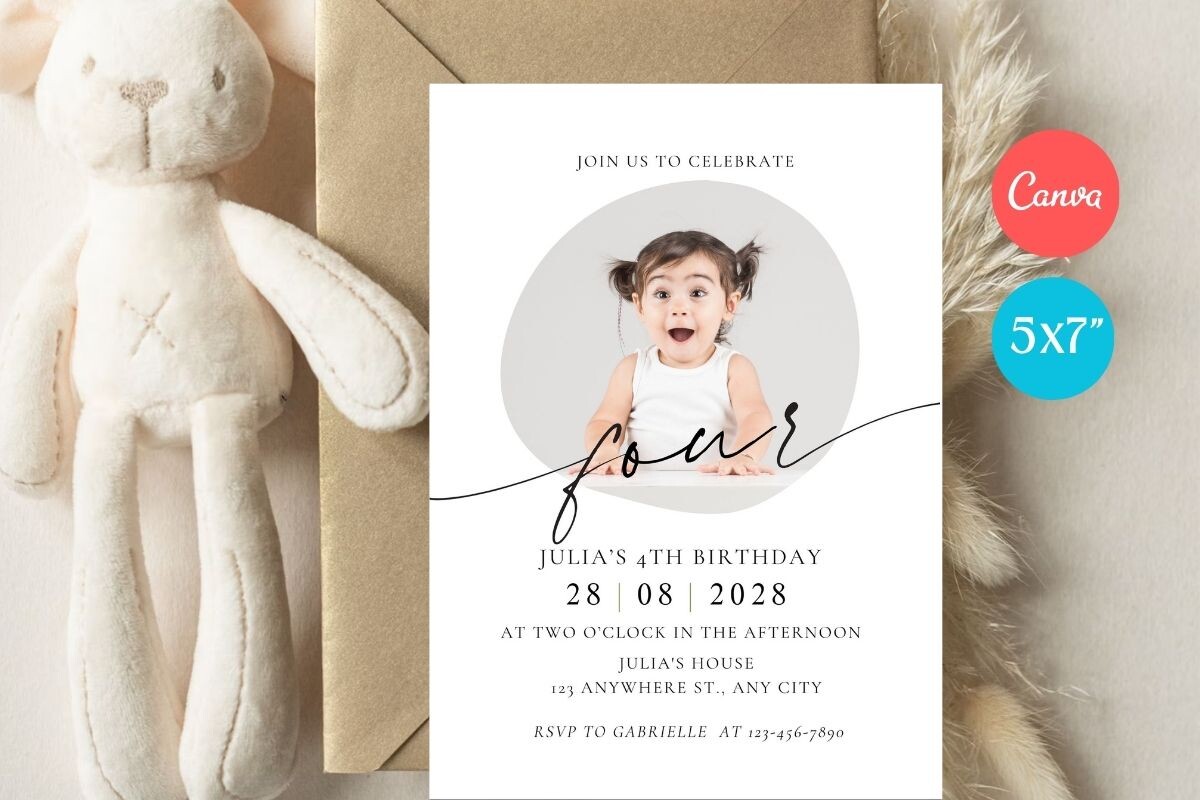 Birthday Invitation Template 416
