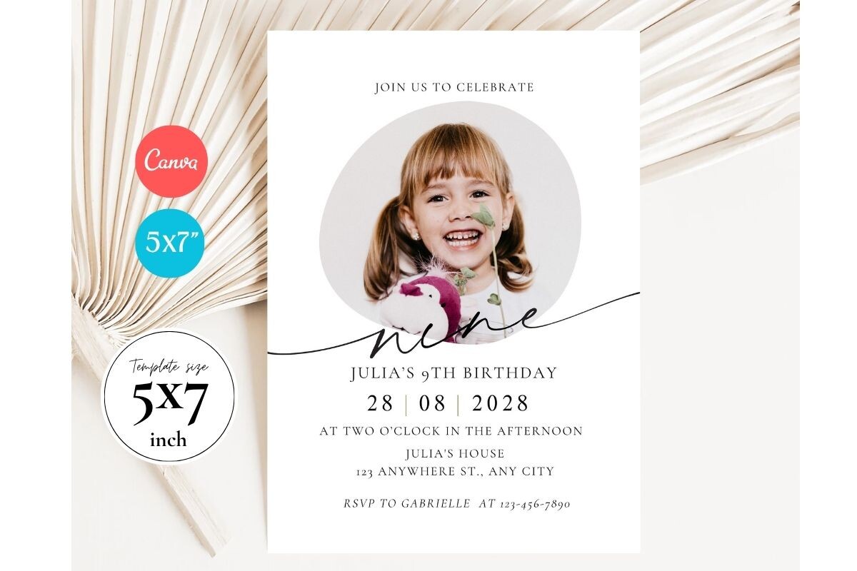 Birthday Invitation Template 421