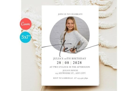 Birthday Invitation Template 422
