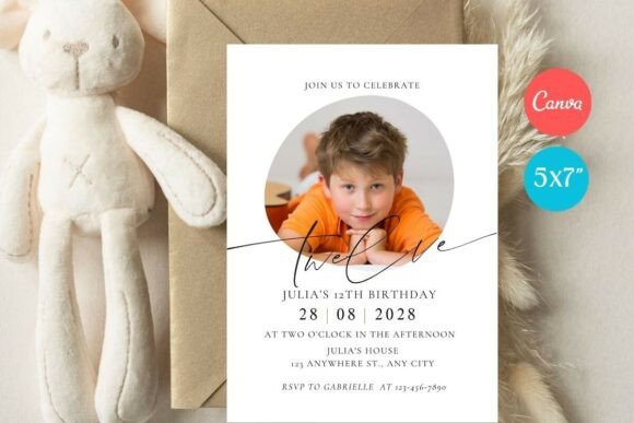 Birthday Invitation Template 424