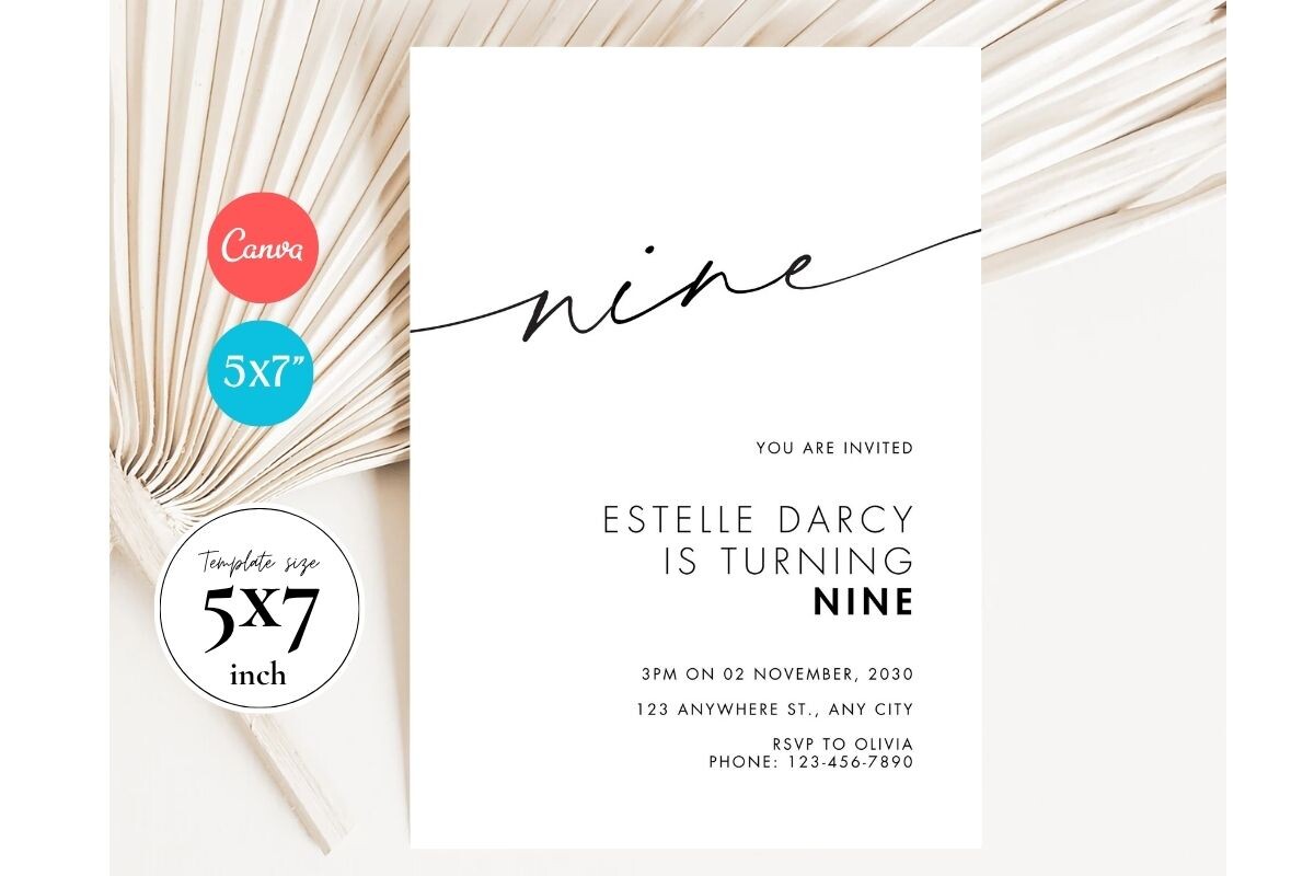 Birthday Invitation Template 441