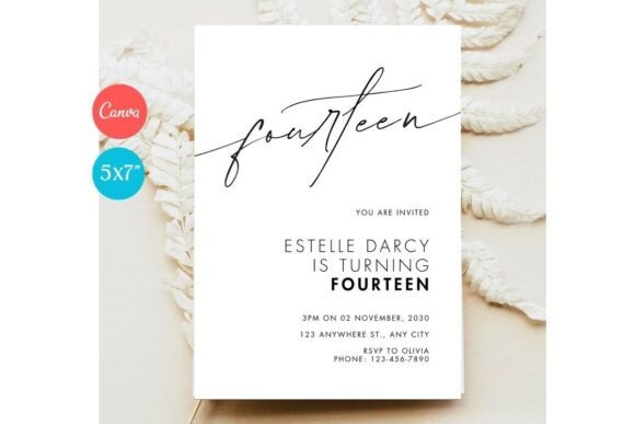 Birthday Invitation Template 446