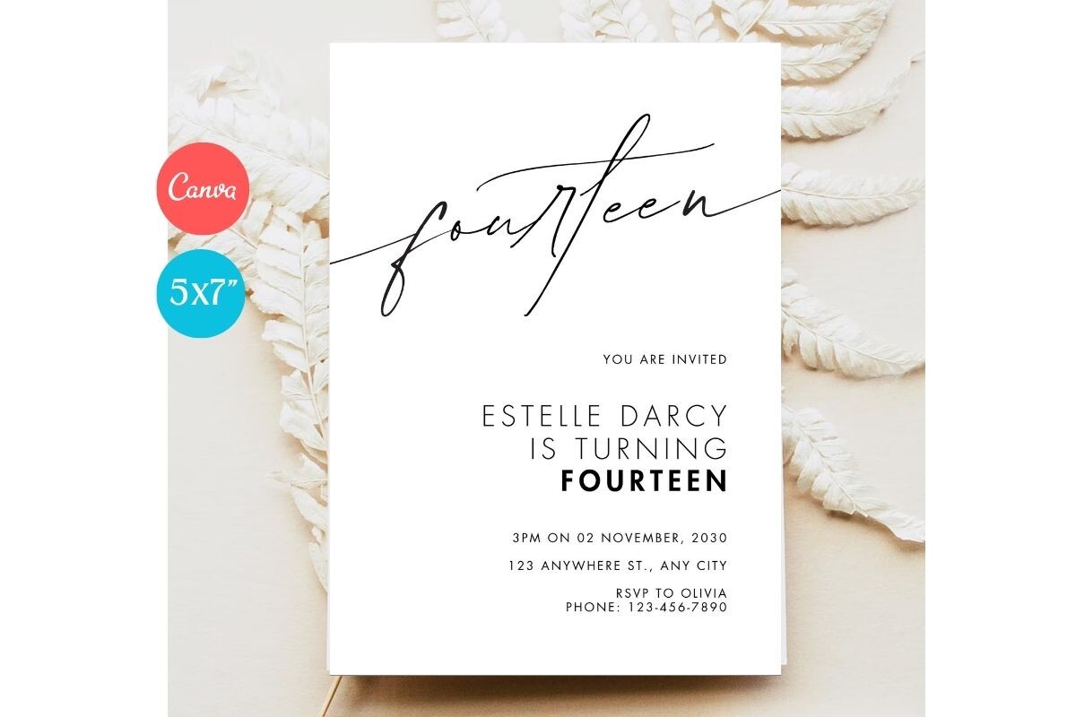 Birthday Invitation Template 446