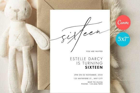 Birthday Invitation Template 448