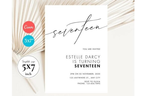 Birthday Invitation Template 449
