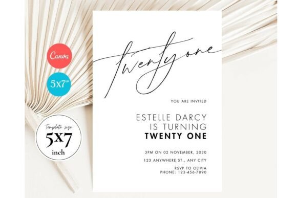 Birthday Invitation Template 453