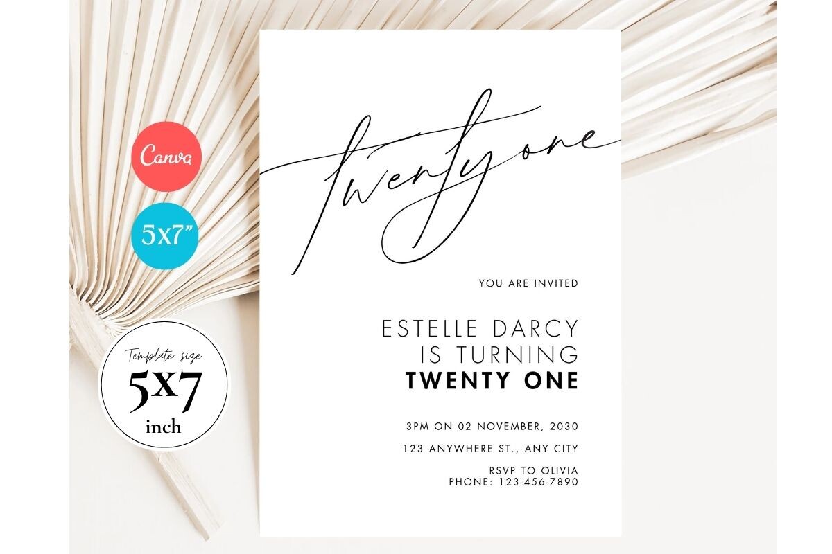 Birthday Invitation Template 453