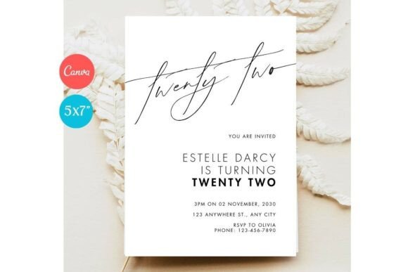 Birthday Invitation Template 454