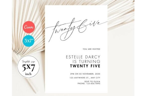 Birthday Invitation Template 457