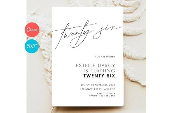 Birthday Invitation Template 458