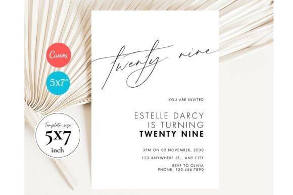 Birthday Invitation Template 461