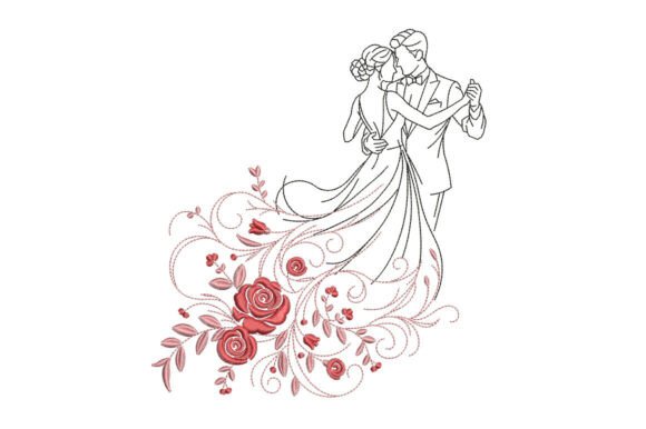 Bride and Groom Floral