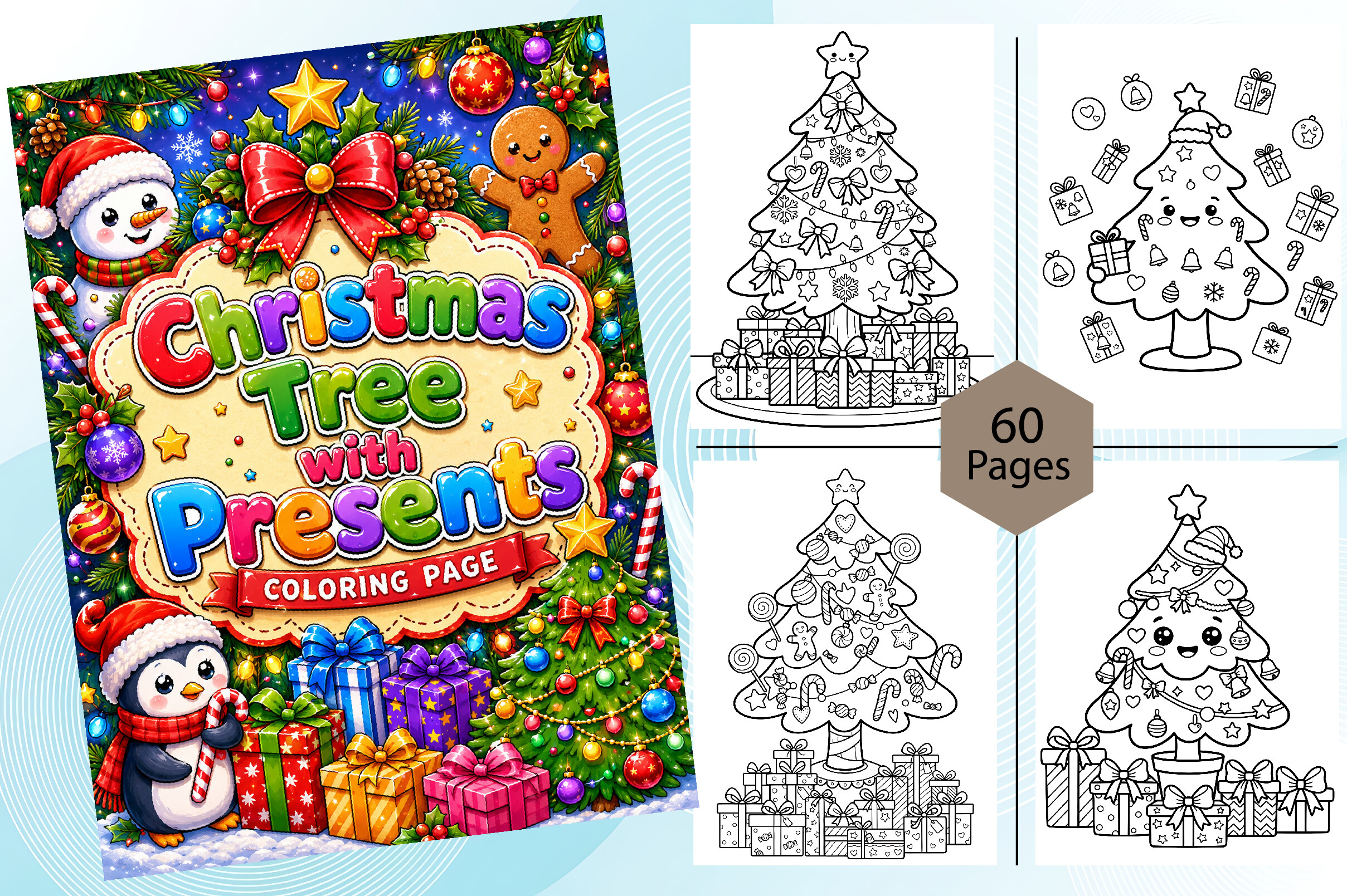 Christmas Tree with Presents