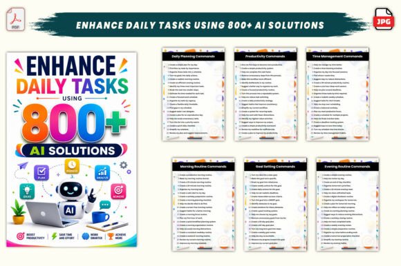 Enhance Daily Tasks Using 800+ AI Soluti
