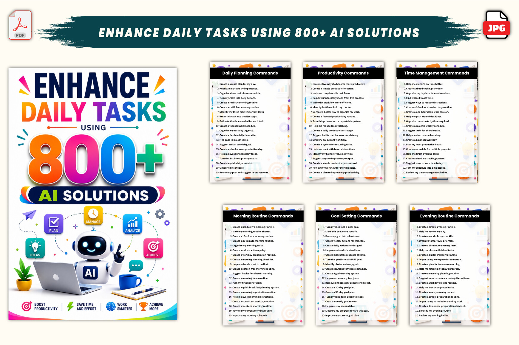 Enhance Daily Tasks Using 800+ AI Soluti