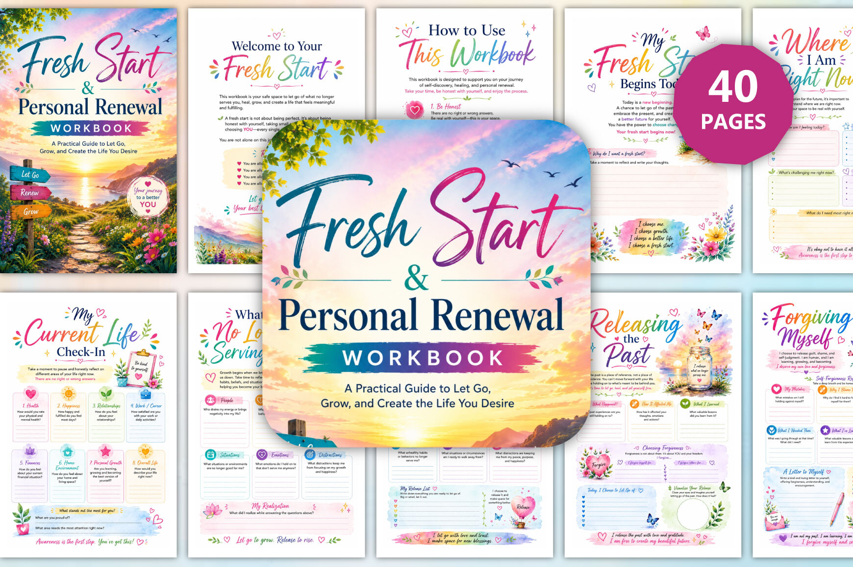 Fresh Start & Personal Renewal Workbook
