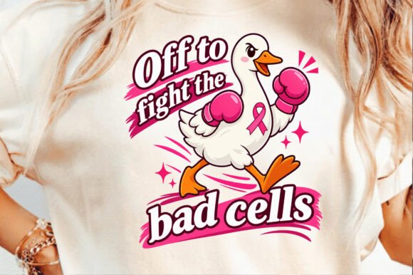 Goose Breast Cancer Awareness Warriors