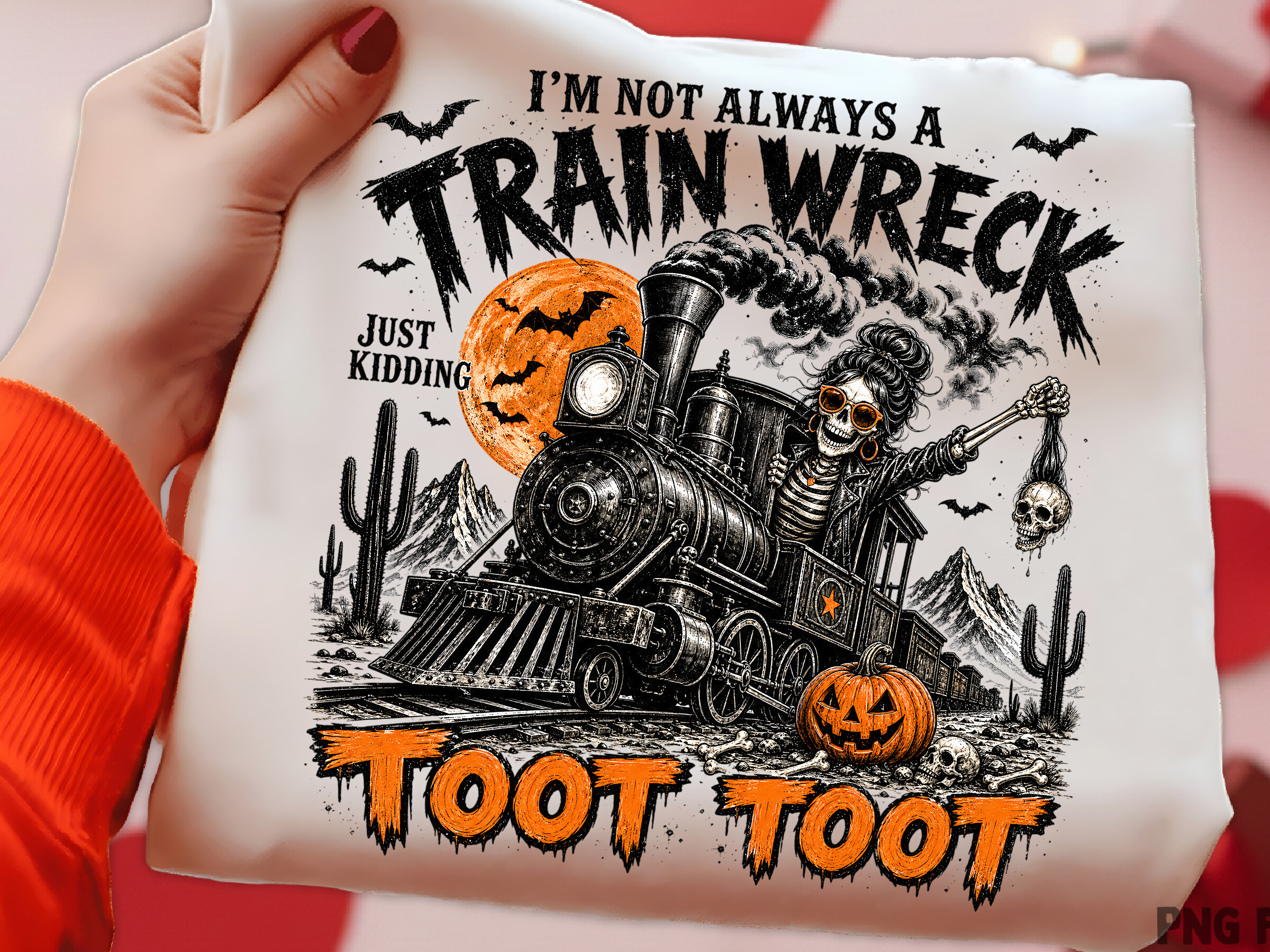 Just Kidding Halloween Funny Skeleton