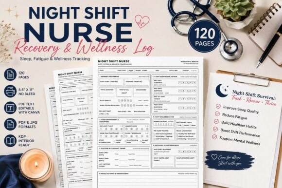 Night Shift Nurse Logbook